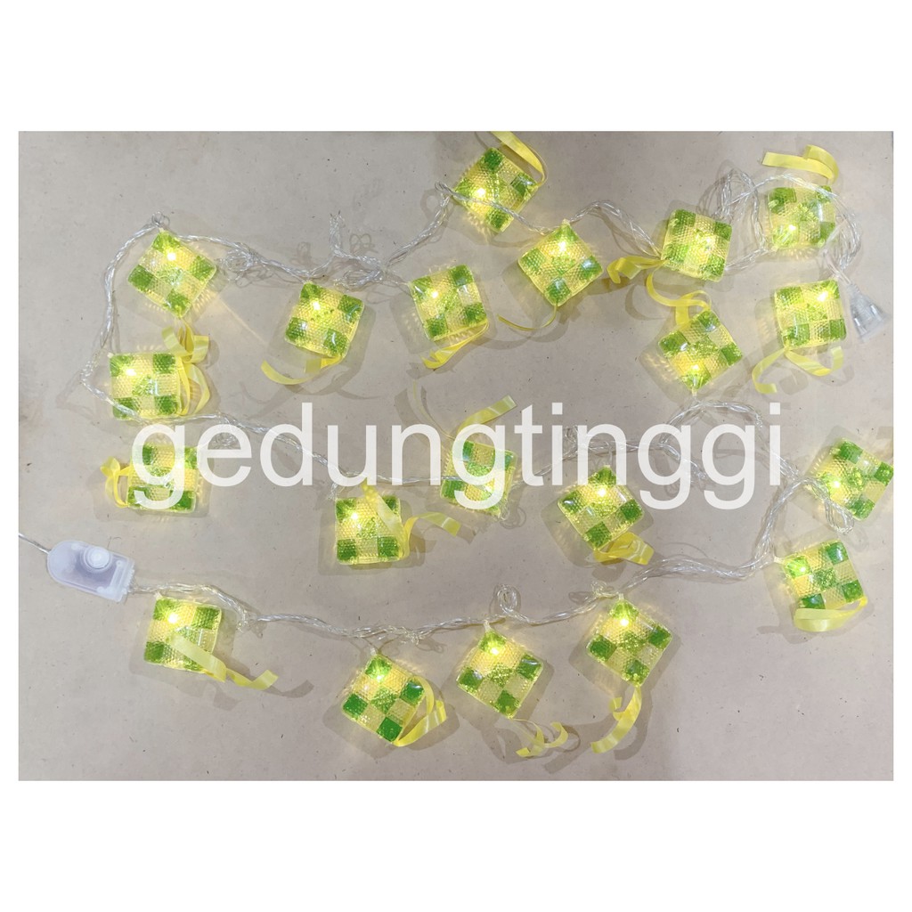 Lampu Ketupat Lampu Hias Lebaran Ramadhan 3 Ukuran S M L Lampu Dekorasi Idul Fitri