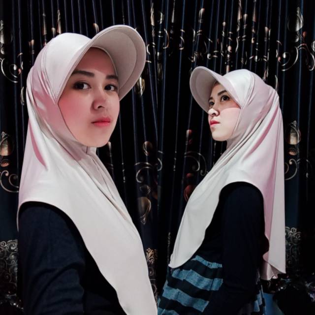 Hijab Topi Sporty Dewasa. Hijab Topi Dewasa. Hijab Topi. Jilbab Topi. Kerudung Topi. Kerudung Topi Instan. Hijab Instan. Jilbab Instan. Kerudung Instan. TERMURAH. COD