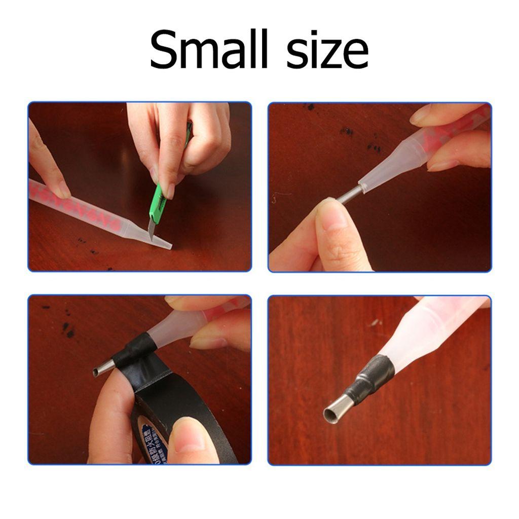 Lanfy Nozzle Aplikator Mudah Membersihkan Anti Karat Stainless Steel Berkualitas Nat Nozzle Caulking Finisher