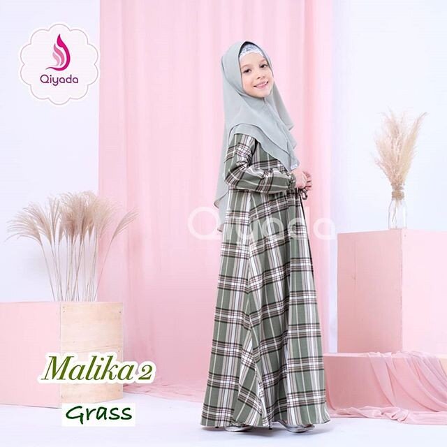 SALE  GAMIS SYARI ANAK TRENDY  MURAH GAMIS MALIKA BY QIYADA