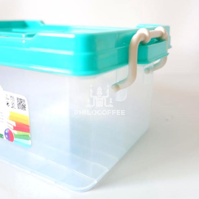 Green Leaf Q-Seven Box Container Serbaguna 1,7 Lt 7801