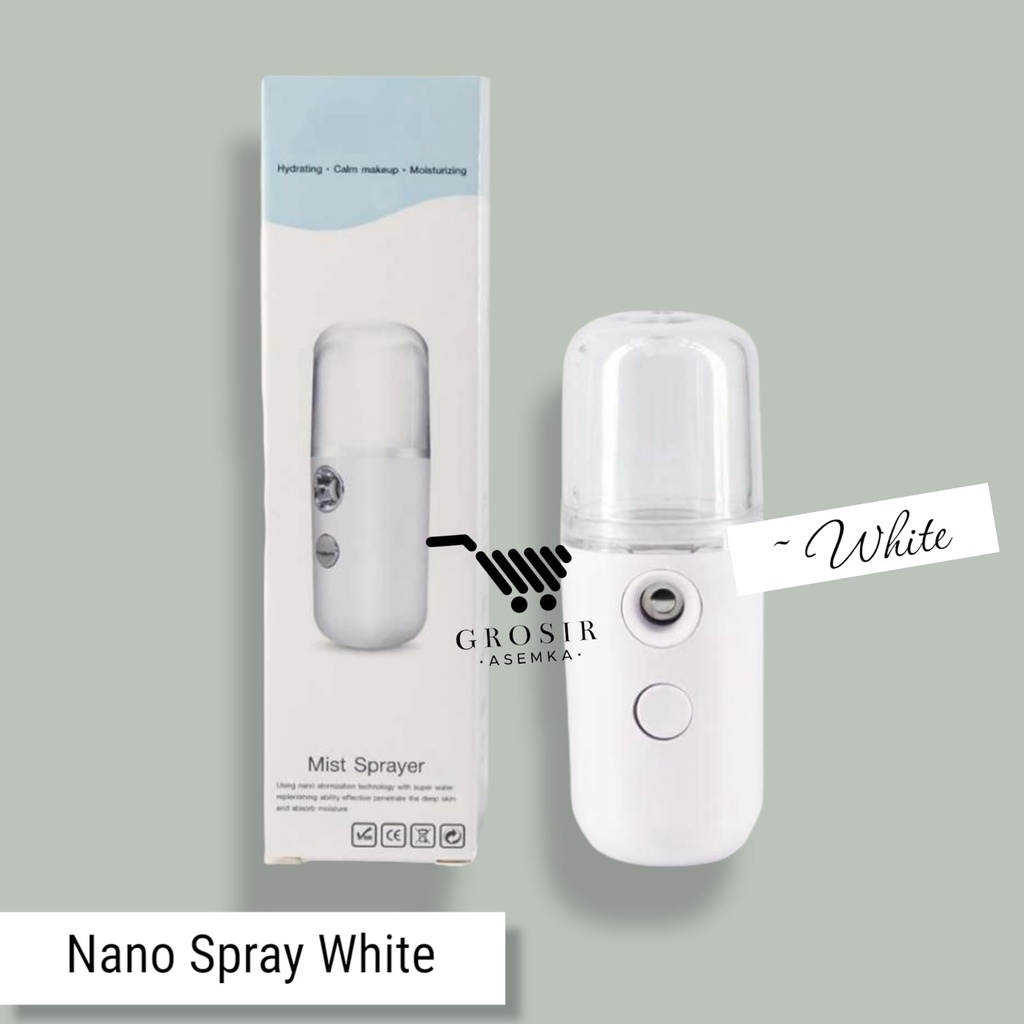 Nano Spray Karakter Portable / Mist Sprayer Perawatan Wajah Pelembab Wajah Mini USB