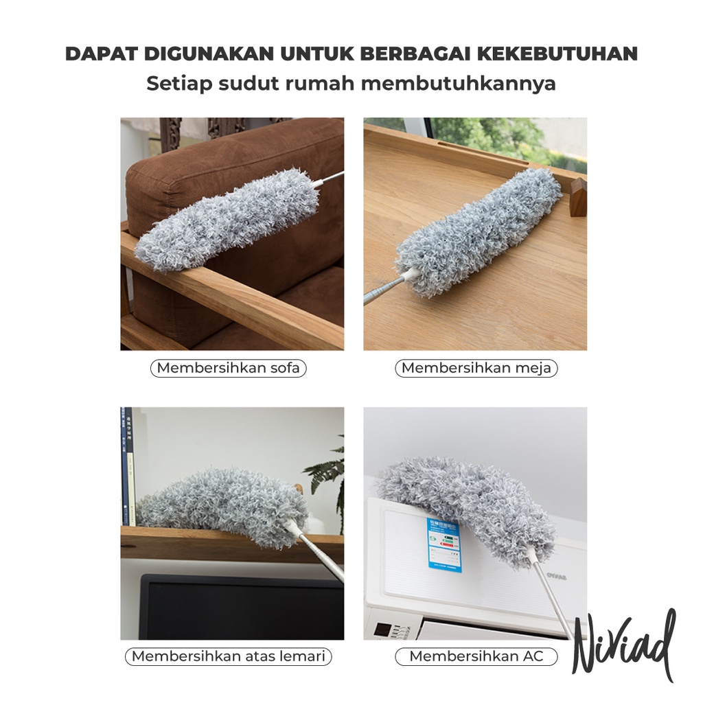 KEMOCENG MICROFIBER BISA MEMANJANG 2,8M
