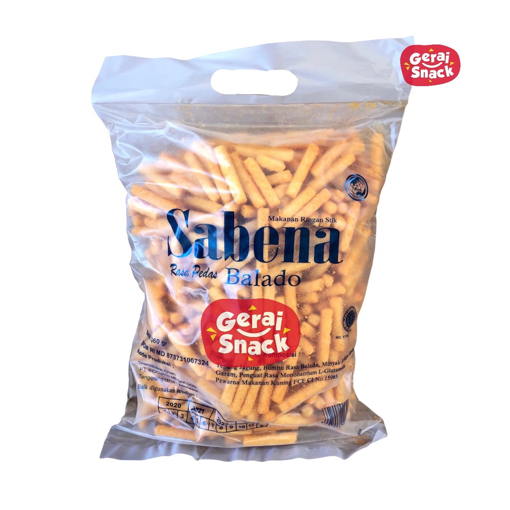 Sabena Snack 1 BAG Aneka Rasa Kemasan Jumbo Cemilan Stick Jagung 360g