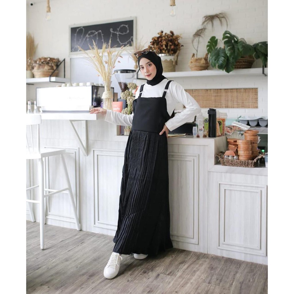 1 KG MUAT 4 PCS || ELLE OVERALL / OVERALL POLOS MOSCREPE PREMIUM