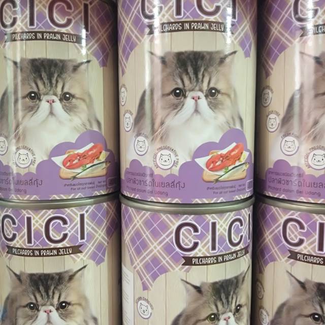 

Cici Pilchards in prawn jelly