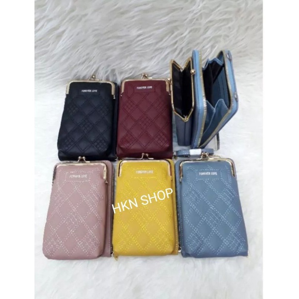 DOMPET HP BEHEL/TAS SLEMPANG WANITA/TAS HP SLETING