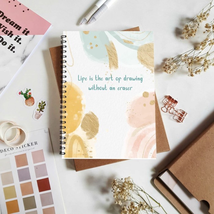 

Murah Notebook A5 / Buku Jurnal A5 Grid/Dotted/ Blank/Line Hot Sale