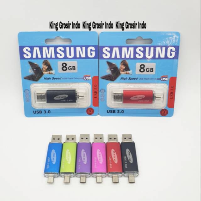 Flashdisk Samsung OTG 8GB 8 GB Micro USB Flashdrive Original OEM