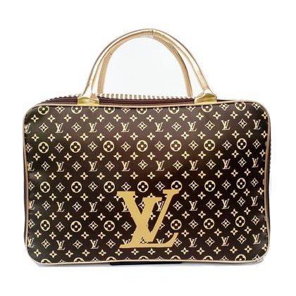 Tas Fashion Travel Bag Kanvas Premium LV