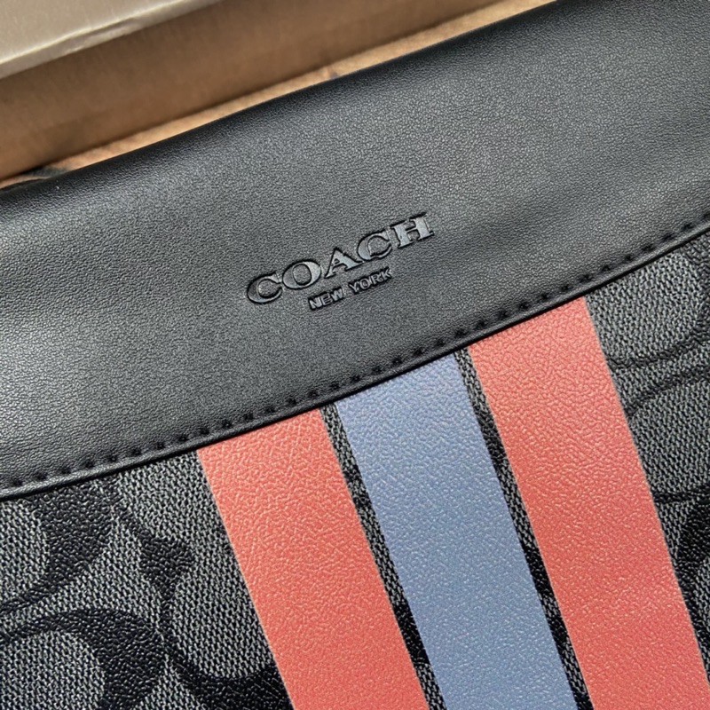 coach academy clutch Grade iru Quality clutch pria dan wanita branded