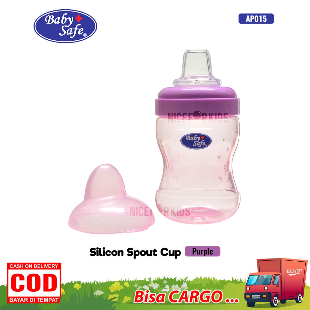 Baby Safe Silicone Spout Cup AP015 / Tempat Minum Silikon