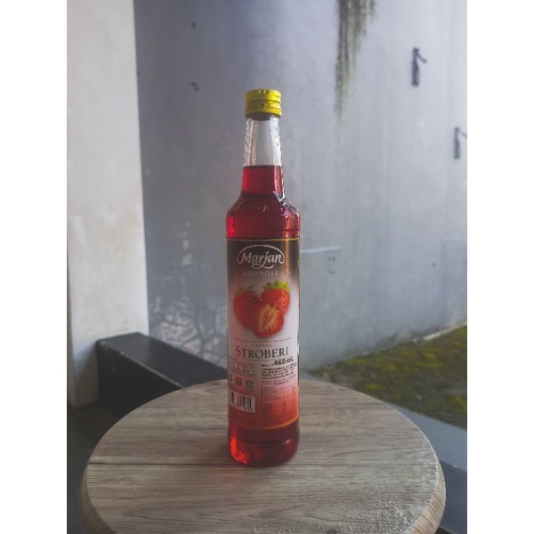 

Sirup Boudoin Strawberry Marjan. Sirup Marjan rasa stroberi