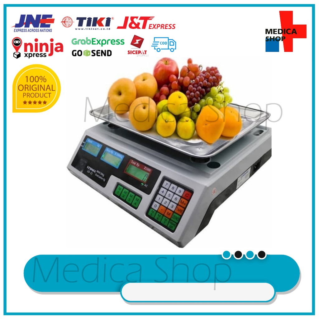 Digital Computing Scale 30 kg Double Display /Timbangan Buah 30kg