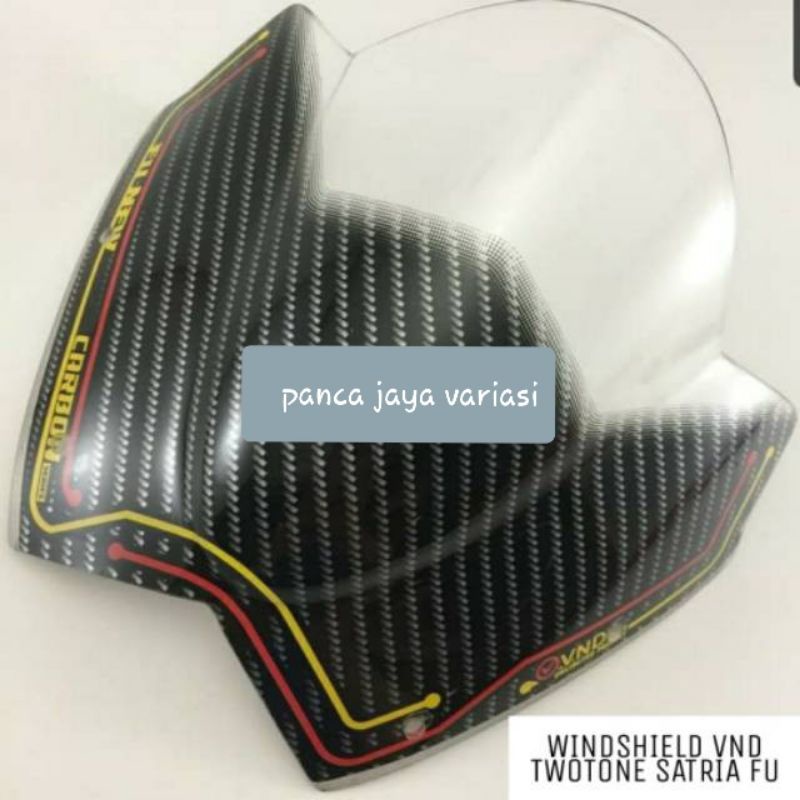 Visor Satria Fu New Tahun 2013-2015 Visor Fu New Karbon Merk VND Original