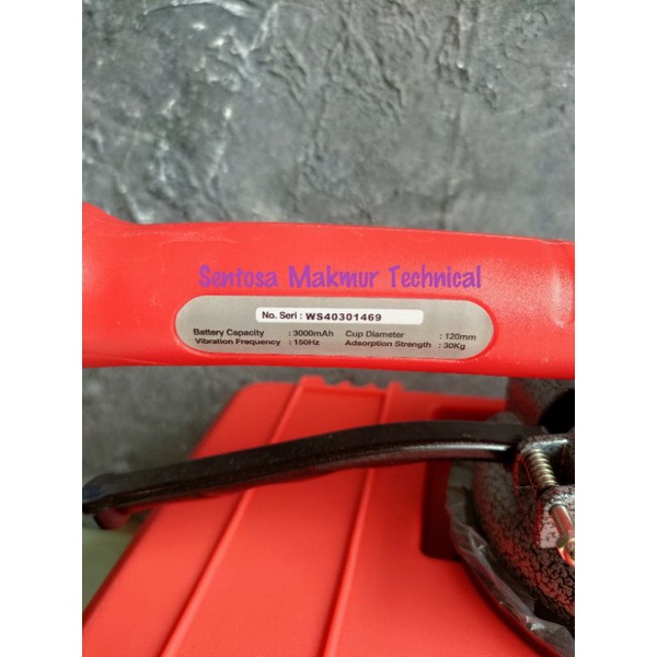 KODENKI 12V Cordless Tile Vibration Perata Keramik Baterai 12 Volt