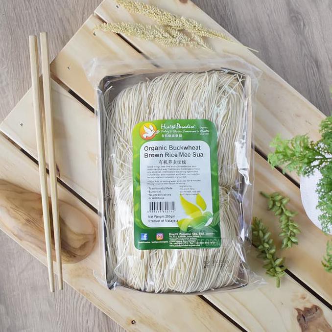 

Terlaris# Health Paradise Organic Buckwheat Mee Sua ( Mie Putih Buckwheat )