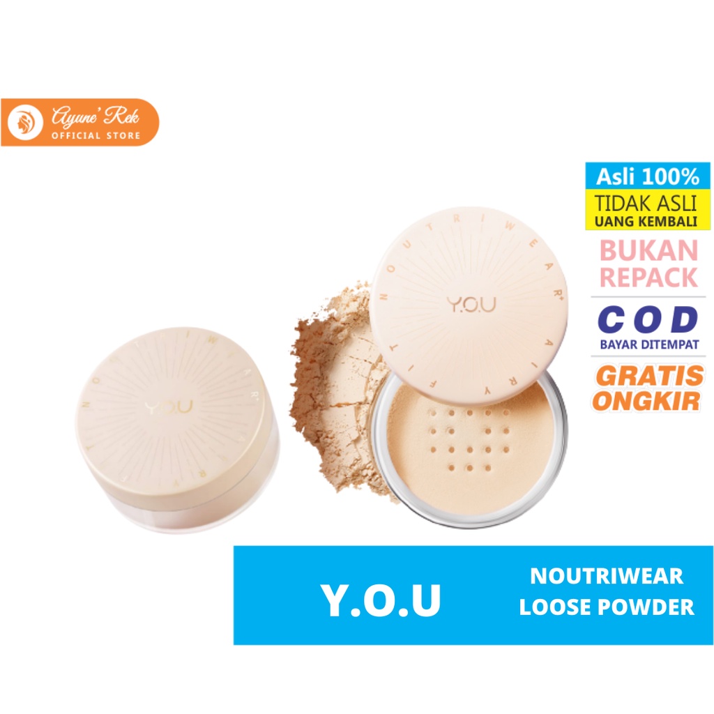 Jual YOU NoutriWear+ Airy Fit Loose Powder | BEDAK TABUR YOU | BEDAK ...