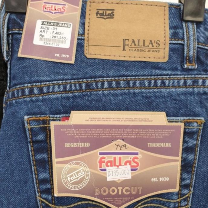 celana fallas pria cutbray/bootcut original