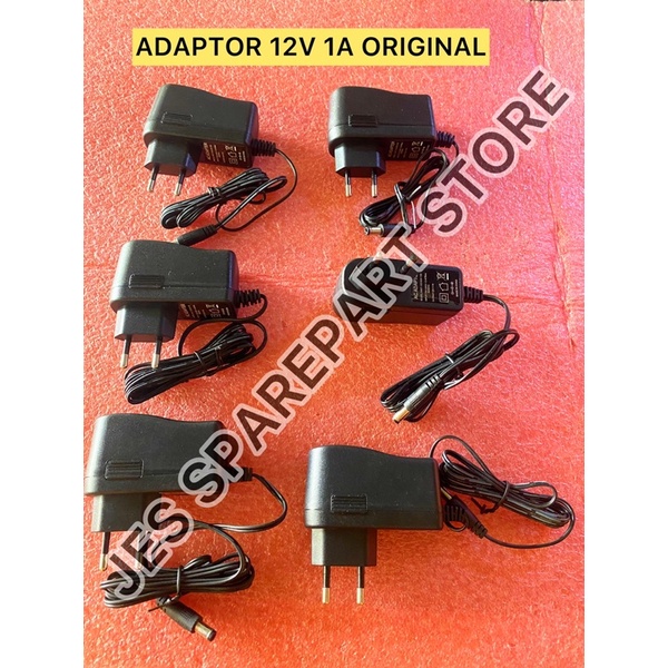 ADAPTOR 12V 1A ORIGINAL