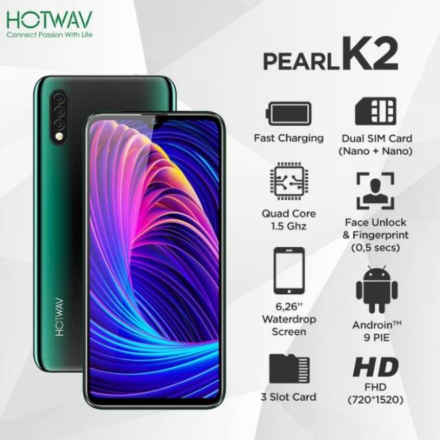 HOTWAV K2 RAM 3GB ROM 32GB GARANSI RESMI