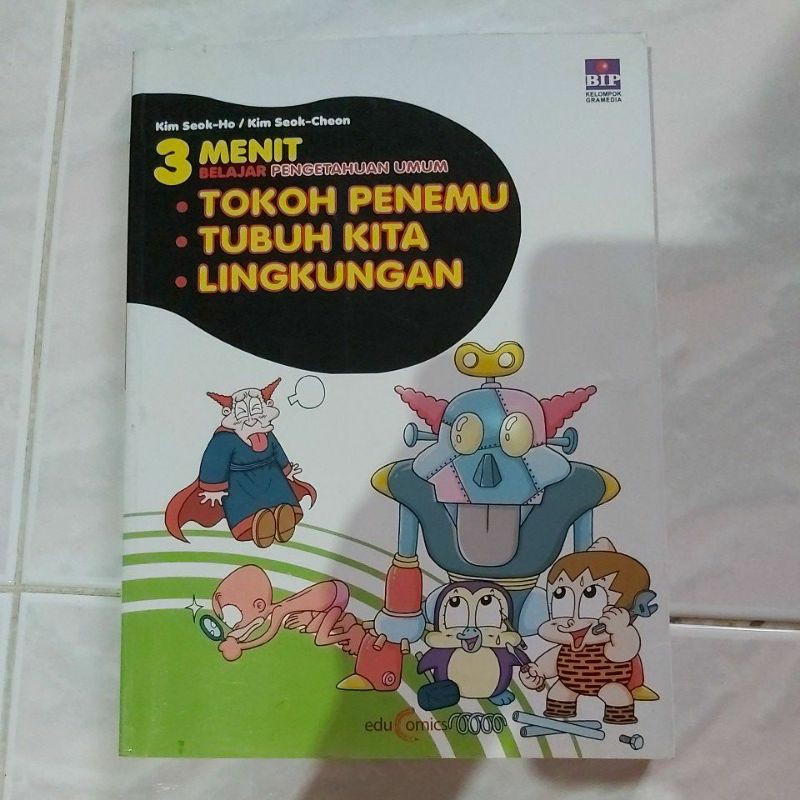 buku 3 menit belajar ilmu pengetahuan