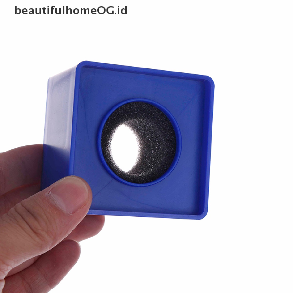 1 Pc Mikrofon Wawancara KTV Bentuk Kubus Bahan ABS