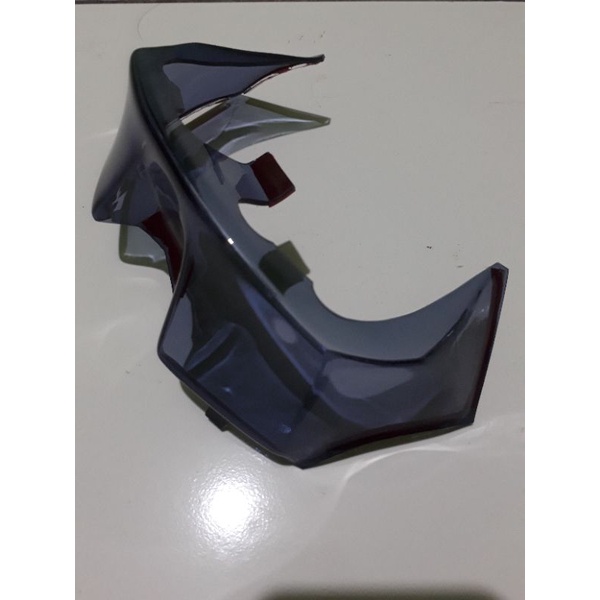 SPOILER 3D NHK GP 1000 CLEAR SMOKE, BLACK GLOSS