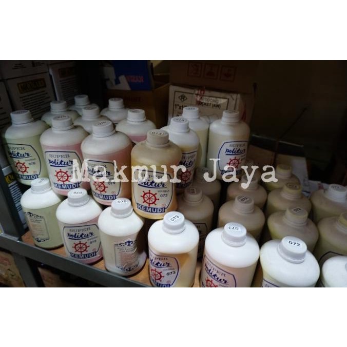 Cat Kemudi Plitur Politur Kayu Warna Lengkap