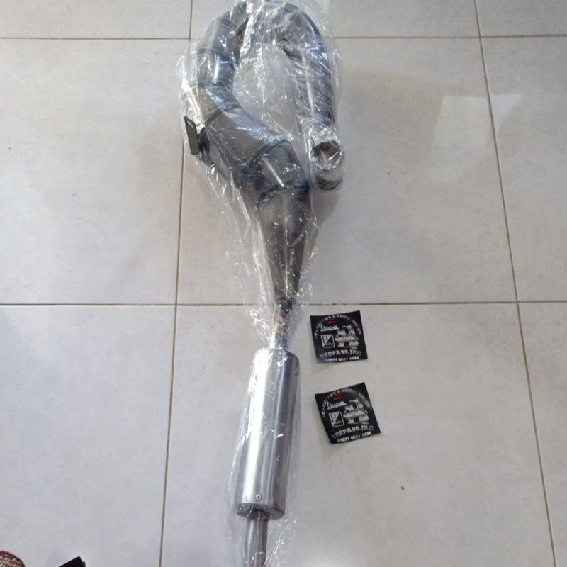 KNALPOT VESPA RACING BUANG KANAN MURAH