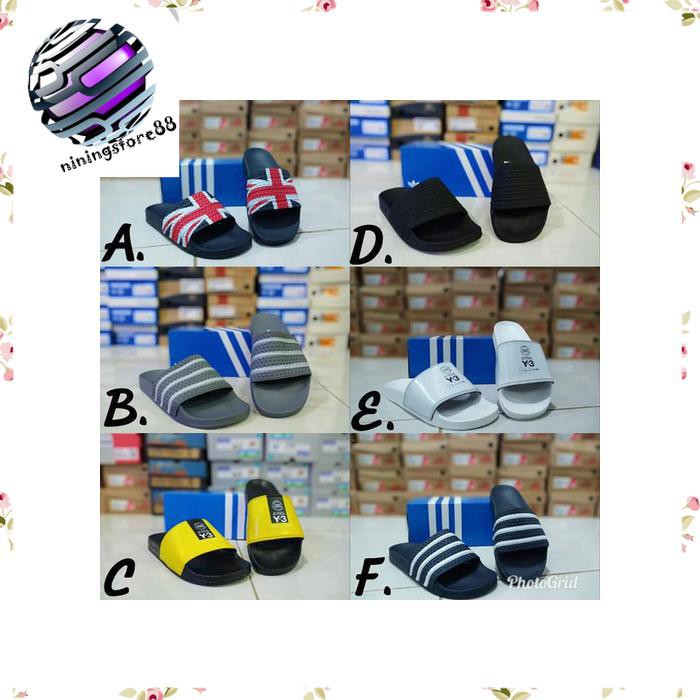 Sandal sendal pria slop adidas adilette terbaru grade ori made in italy DA152