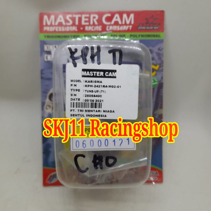 Noken as Master Cam BRT RACING Seri T1 T 1 Honda Karisma Supra X 125