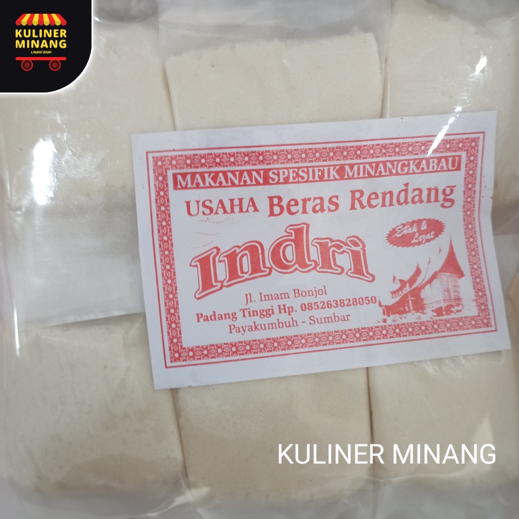 

Beras Rendang Oleh-Oleh Asli Cemilan Kampung Makanan Khas Payakumbuh Padang Jajanan Snack Kuliner Minang Kabau AX00