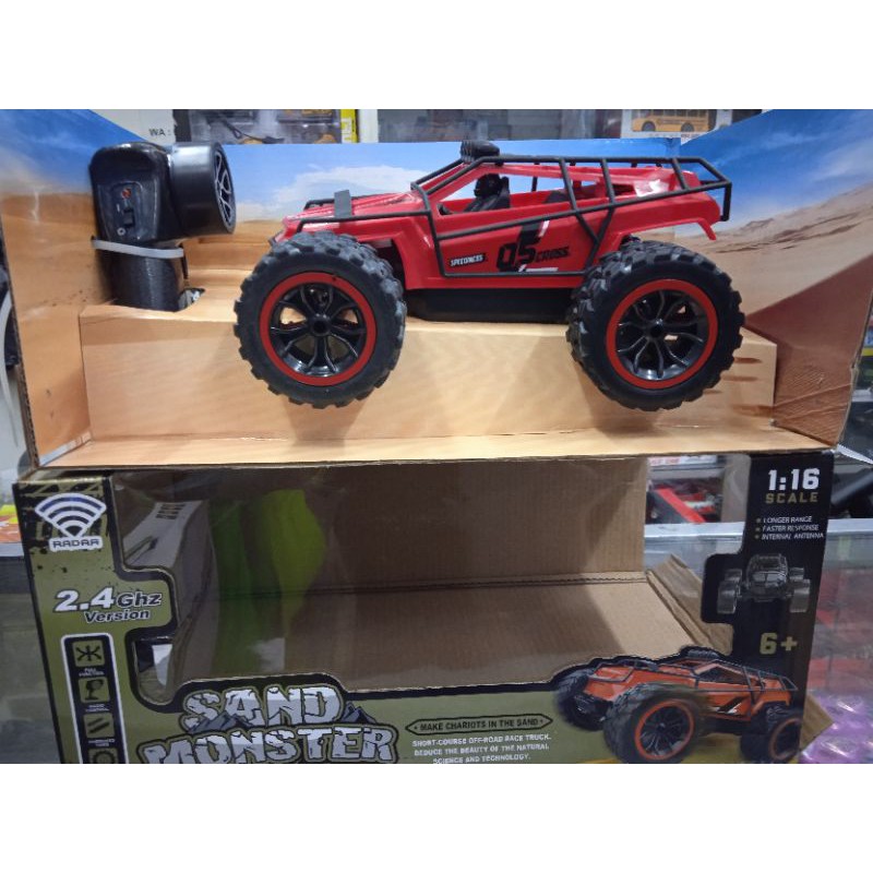 Mobil Rc Jeep Sand Monster 2.4 GHZ