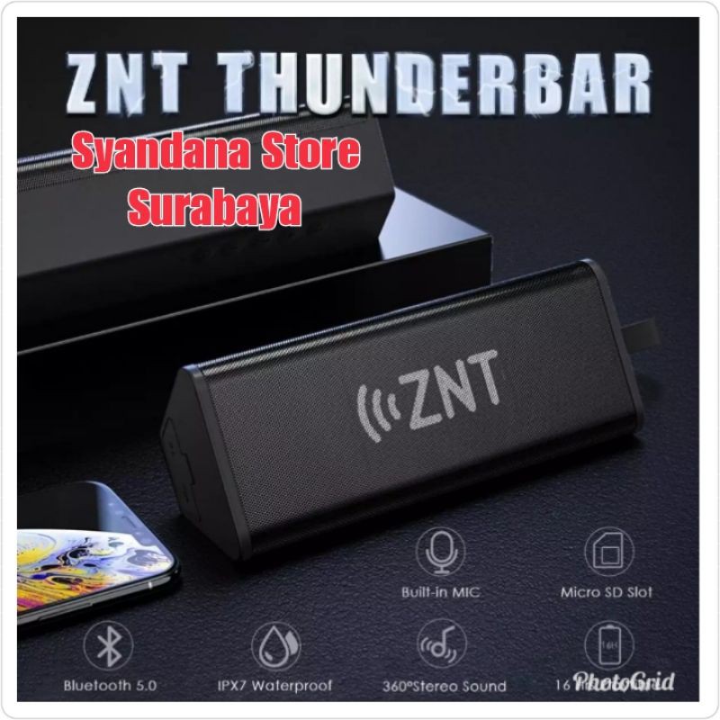 ZNT ThunderBar Portable Bluetooth Speaker