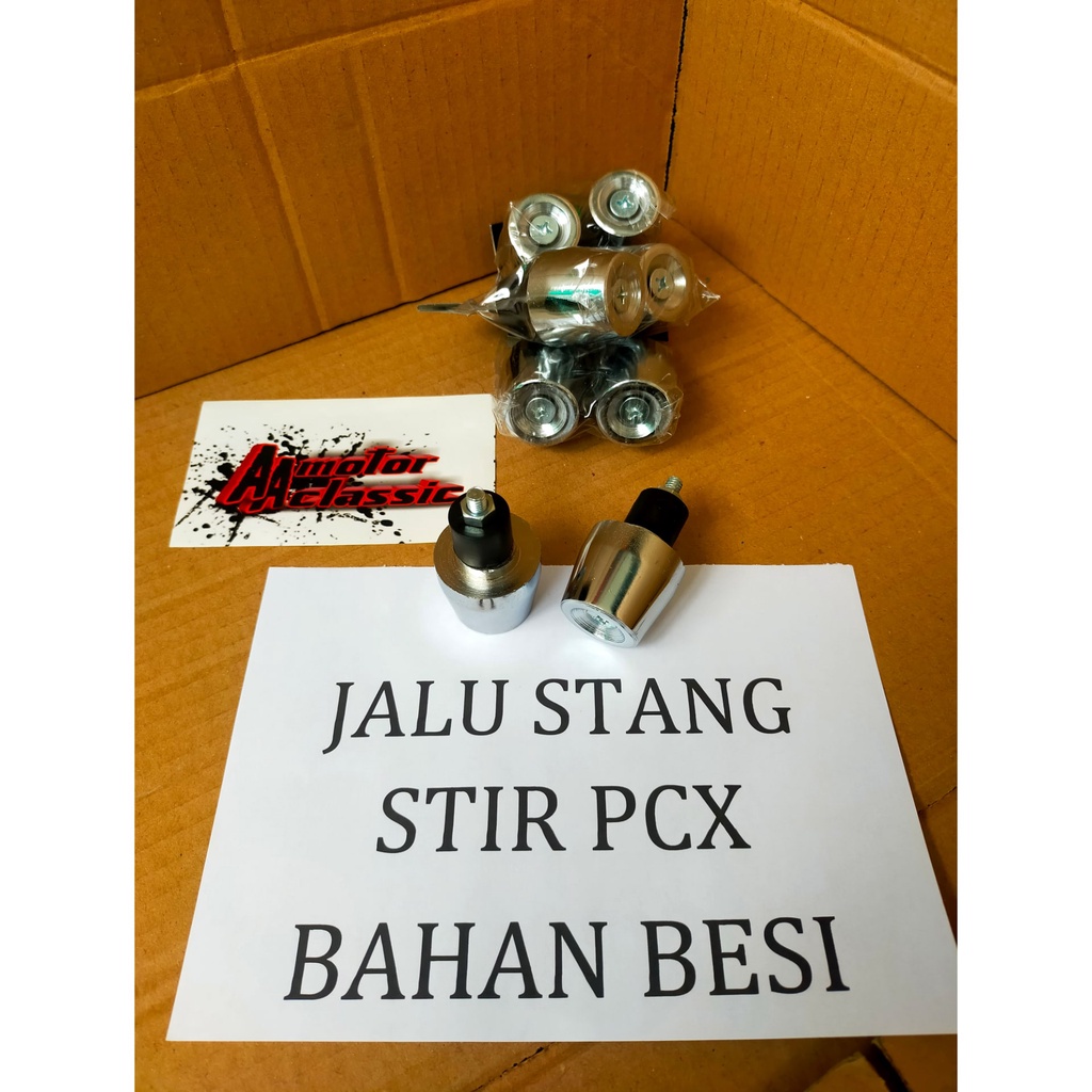 Jual Jalu stang stir PCX bandul jalu stang PCX besi crome universal
