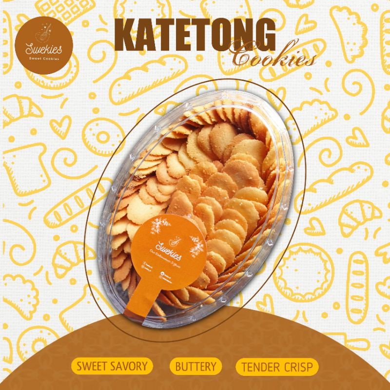 

LIDAH KUCING COOKIES - 250g & 500g