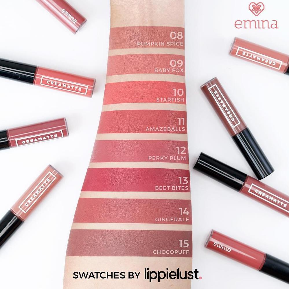 Produk Baru [Color 1-15] Emina Creamatte Lip Cream | Emina Cream Matte ..,,.,,.,