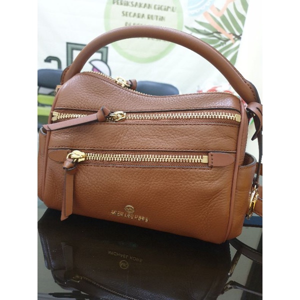 Michael Kors MK Lorimer Small Brown Ori PRELOVED mark down PRICE