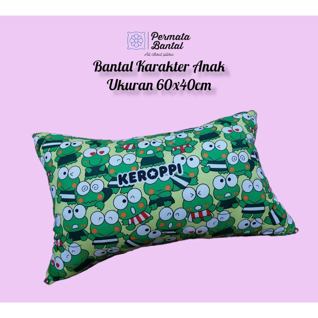 [PROMO] Bantal Karakter Anak ukuran 60x40 FULL SILIKON 500GRAM