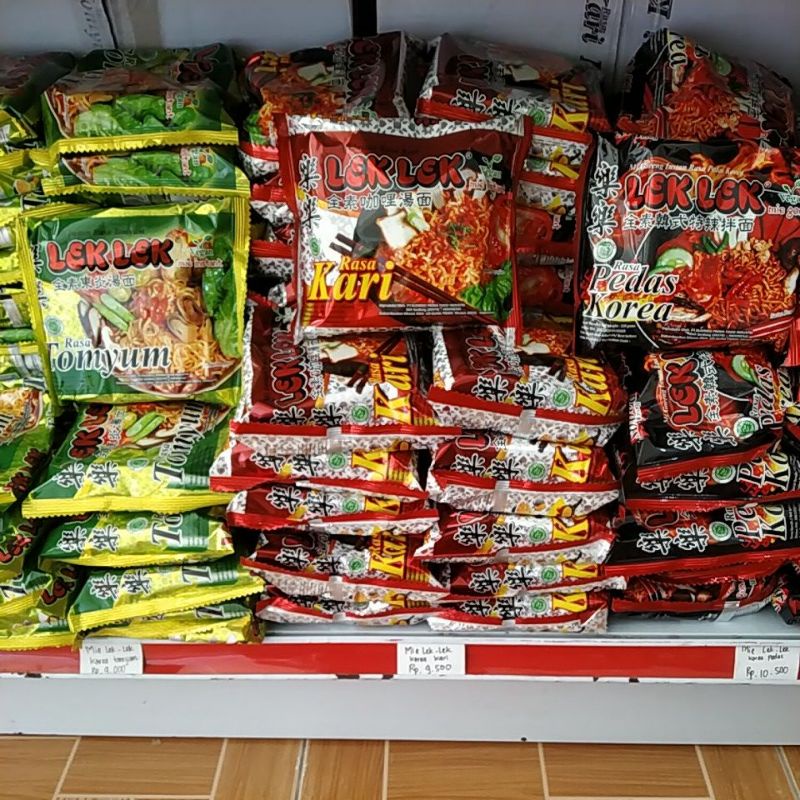 mie lek lek korea vegetarian 105gr