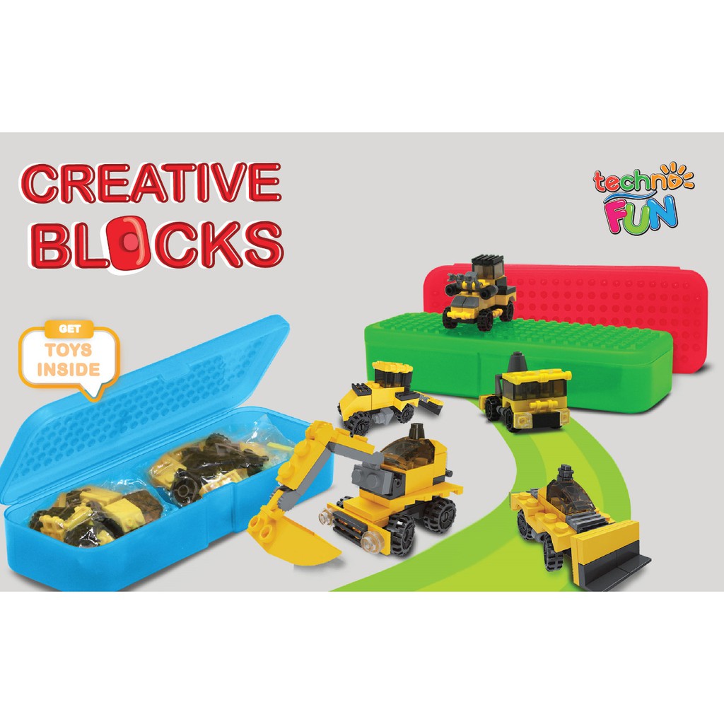 Tempat Pensil Anak Mainan Brick Creative Block Set 11002 Mainan Edukasi Anak Kreatif Edukatif Anak