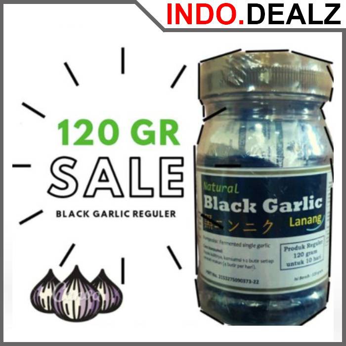 

Black Garlic 120 Gram Suplemen Obat Herbal