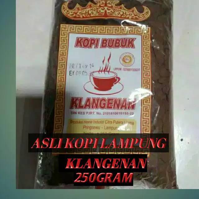 

Bubuk kopi klangenan