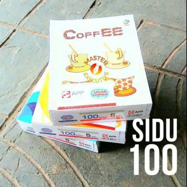 

Buku Tulis SINAR DUNIA / SIDU 100 lembar (5pc)