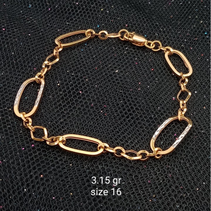 Gelang Emas 17K - 3.15 gr Kadar 750 - 1473