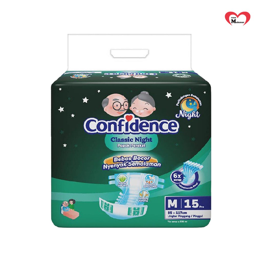 Confidence Classic M15/L15/Xl15 / Toko Makmur Online