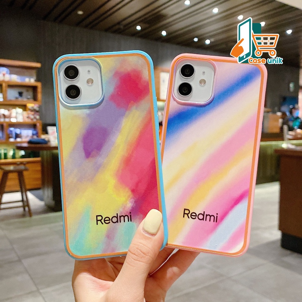 SS044 SOFTCASE RAINBOW XIAOMI Redmi 8 9 9a 9c 9t POCO M3 NOTE 4 5 7 8 9 10 PRO 5a 4a 6a CS3237