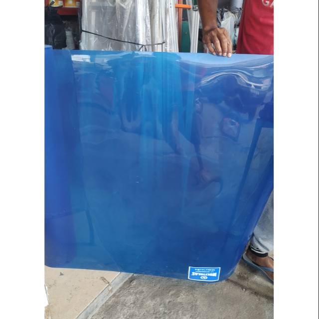 Fiber pagar MULTI GLASS BIRU 0.6mili