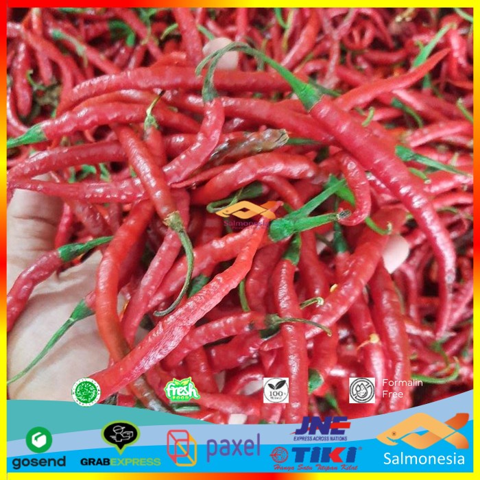

Sayuran Segar Cabai Merah Besar Fresh Pilihan (salmonesia) - 250 gram
